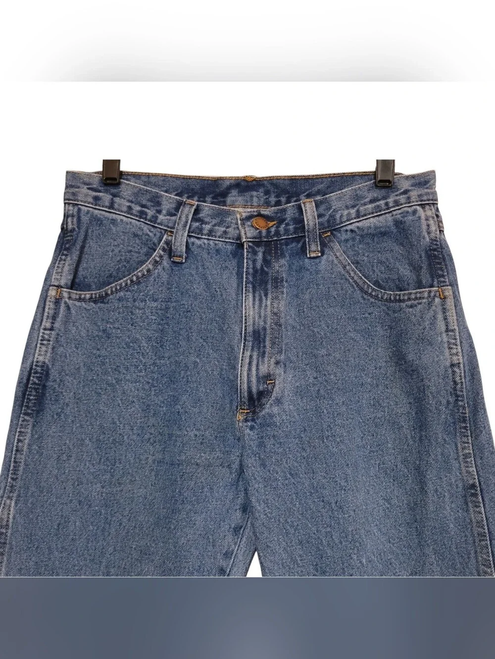 Rustler Jeans Straight Leg, 100% Cotton Mens 31x30 (Measures Accurately)